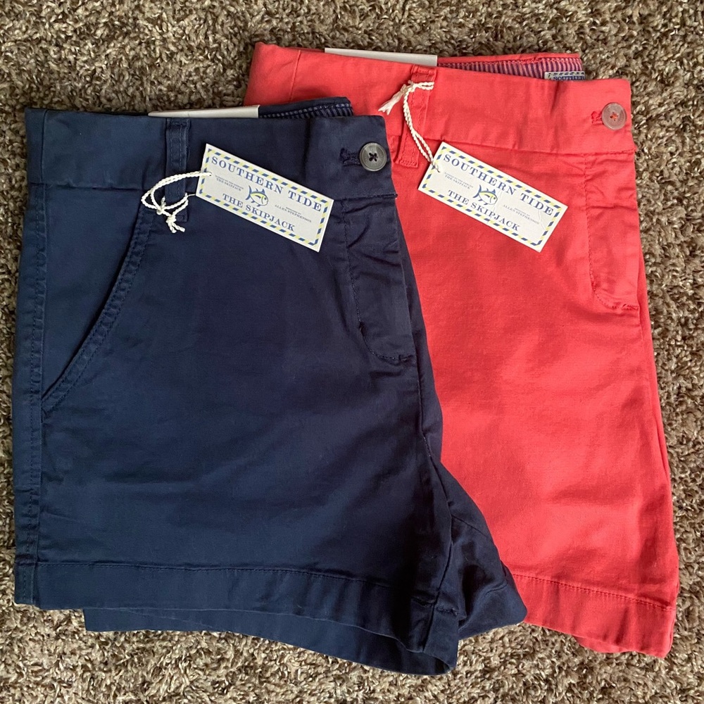 NWT Southern Tide Women’s Leah Shorts size 6